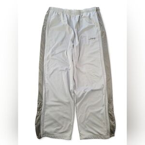 Nike Vintage Y2K Limited Edition Track Pants Gray XXL Snap Side Athletic Warm Up